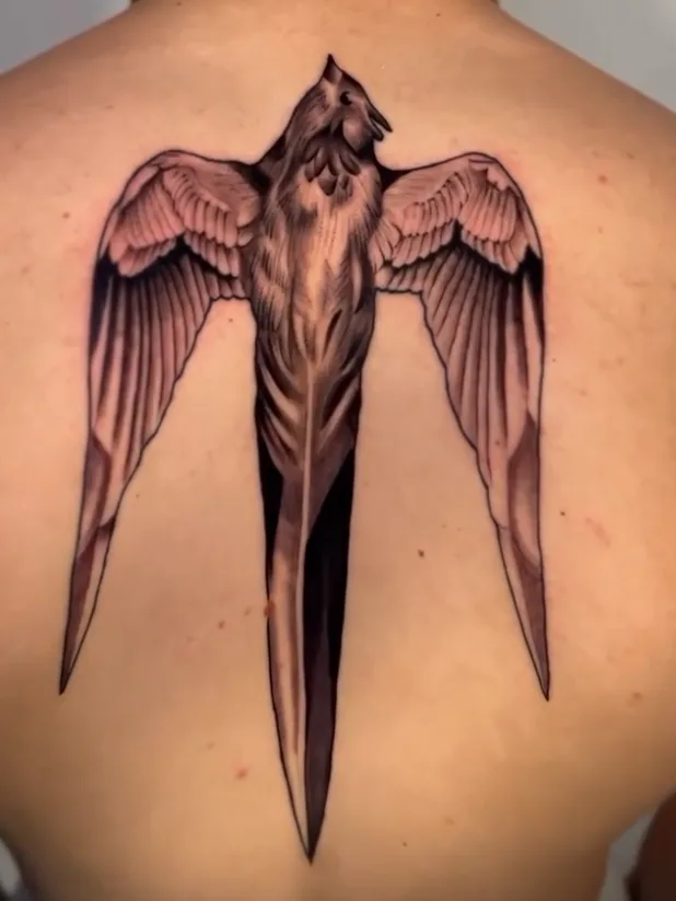 Black and grey realism tattoo by Damian Acosta