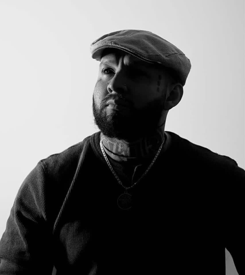 Damian Acosta black grey tattoo near Fitchburg WI