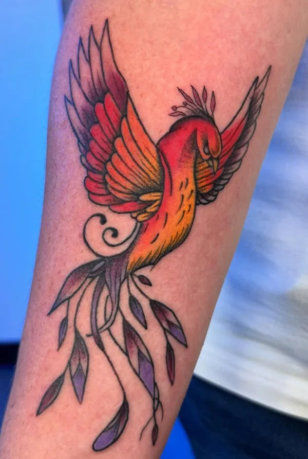 American Traditional tattoo by Dan Kurber