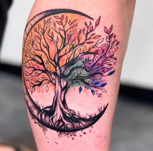 American Traditional tattoo by Dan Kurber