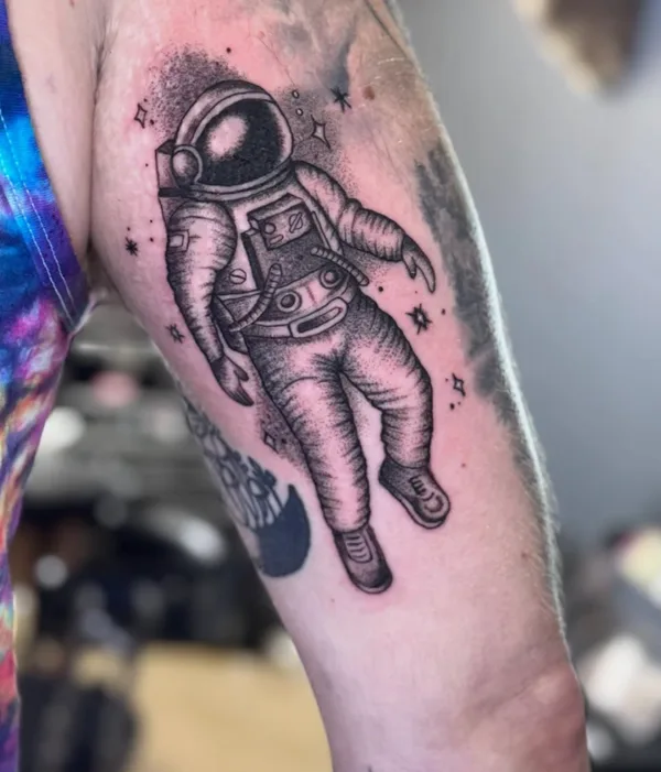 American Traditional tattoo by Dan Kurber