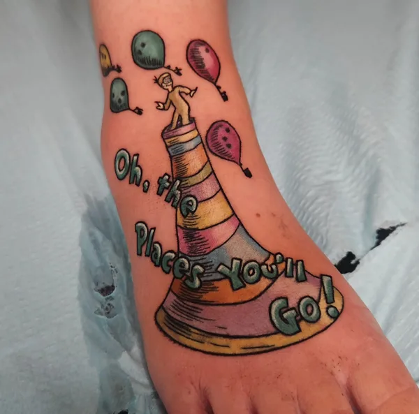 Illustrative tattoo by Joel Kendellen