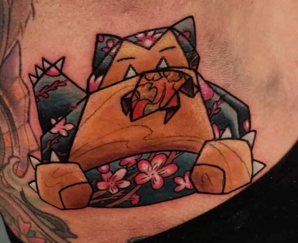 Illustrative tattoo by Joel Kendellen