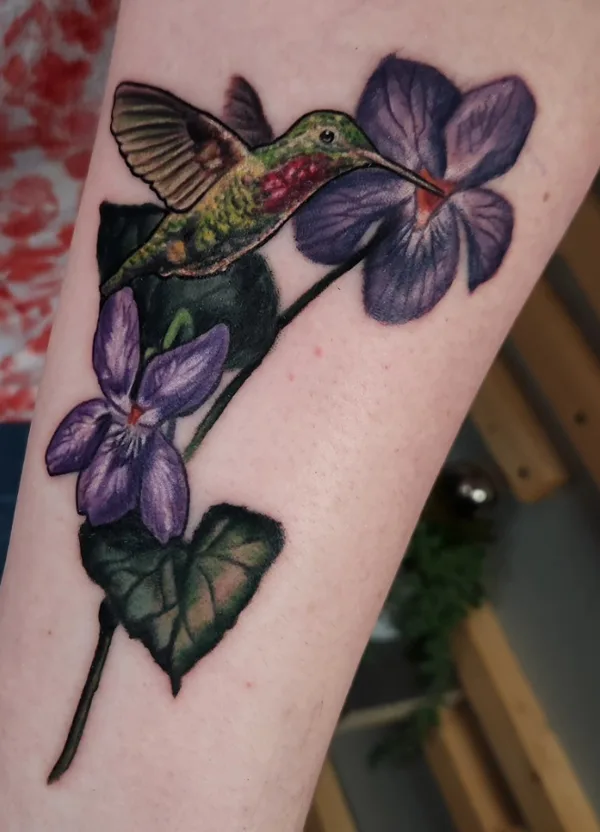 Illustrative tattoo by Joel Kendellen