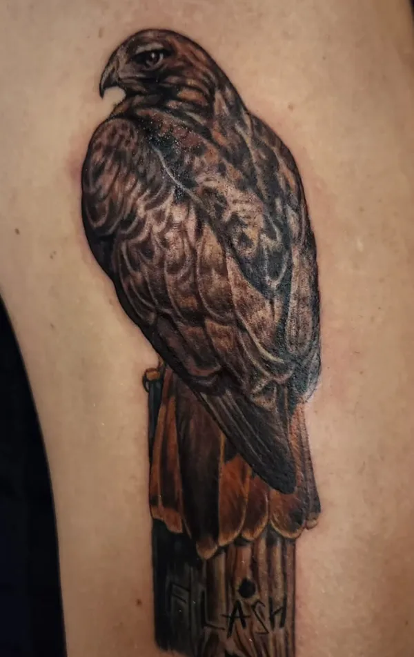 Illustrative tattoo by Joel Kendellen