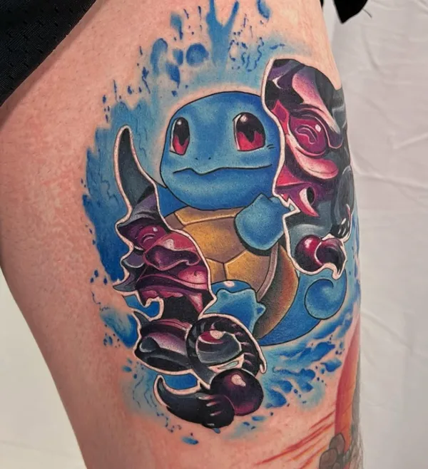 Illustrative tattoo by Joel Kendellen