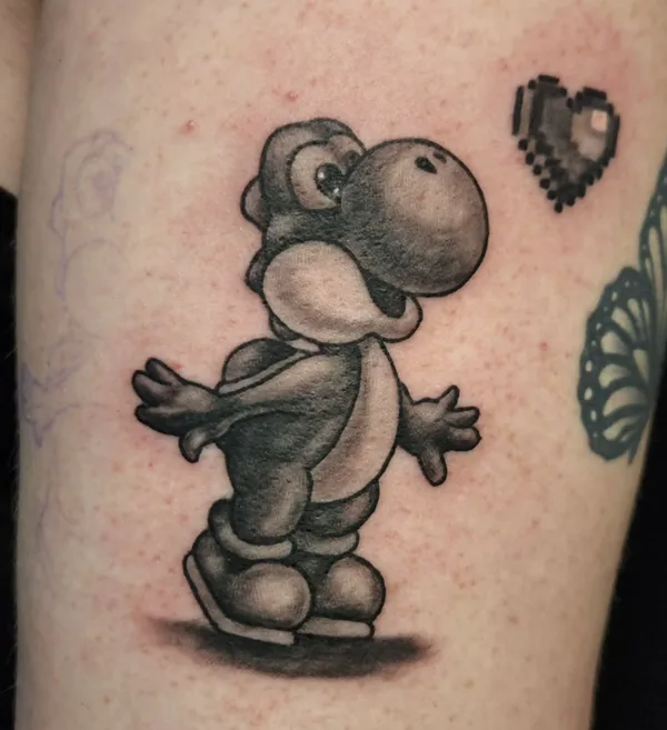 Illustrative tattoo by Joel Kendellen