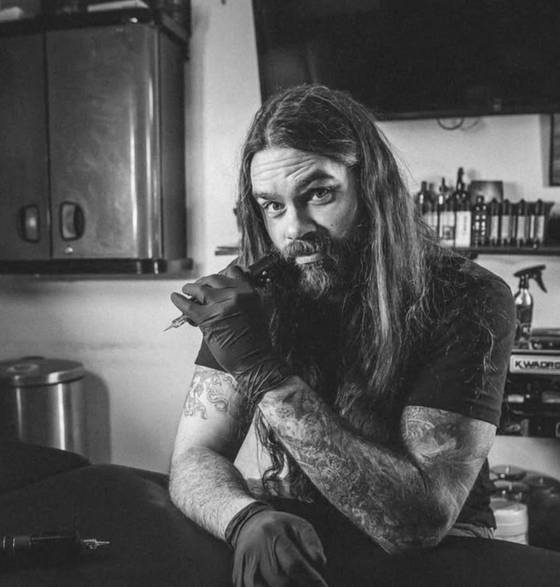 Joel Kendellen guest tattoo artist Fitchburg Wisconsin