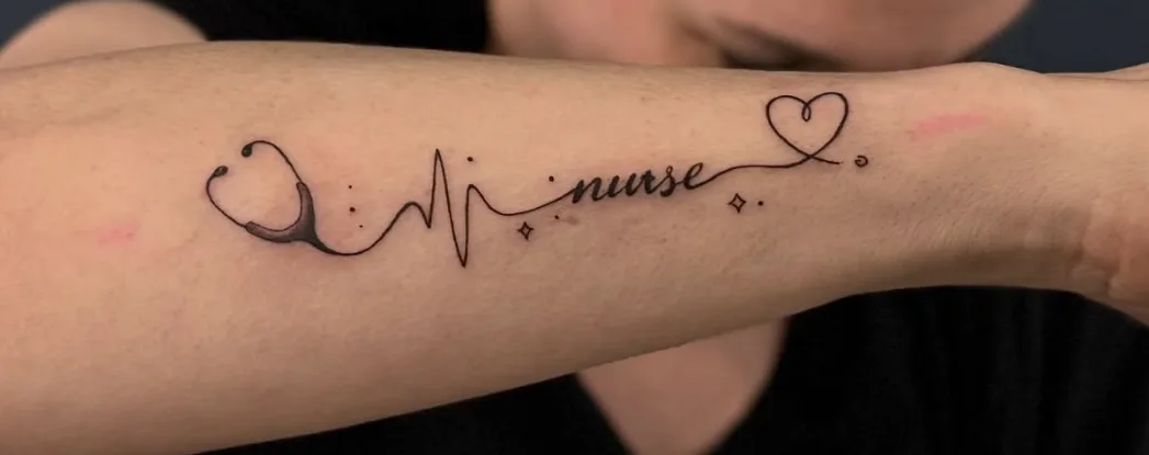 Fine line tattoo by Kenderlyn
