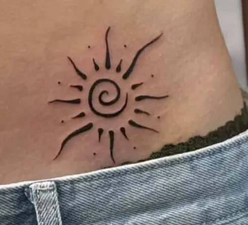 Fine line tattoo by Kenderlyn